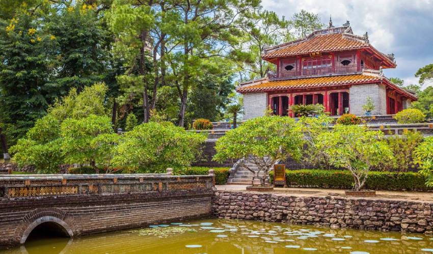 Minh Mang Tomb in Hue