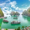 banner halong bay mob