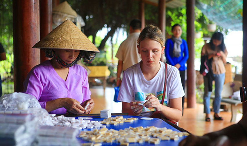 make keo dua Mekong Delta Cai Be Tan Phong