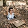 the entrance of Cu Chi Tunnels